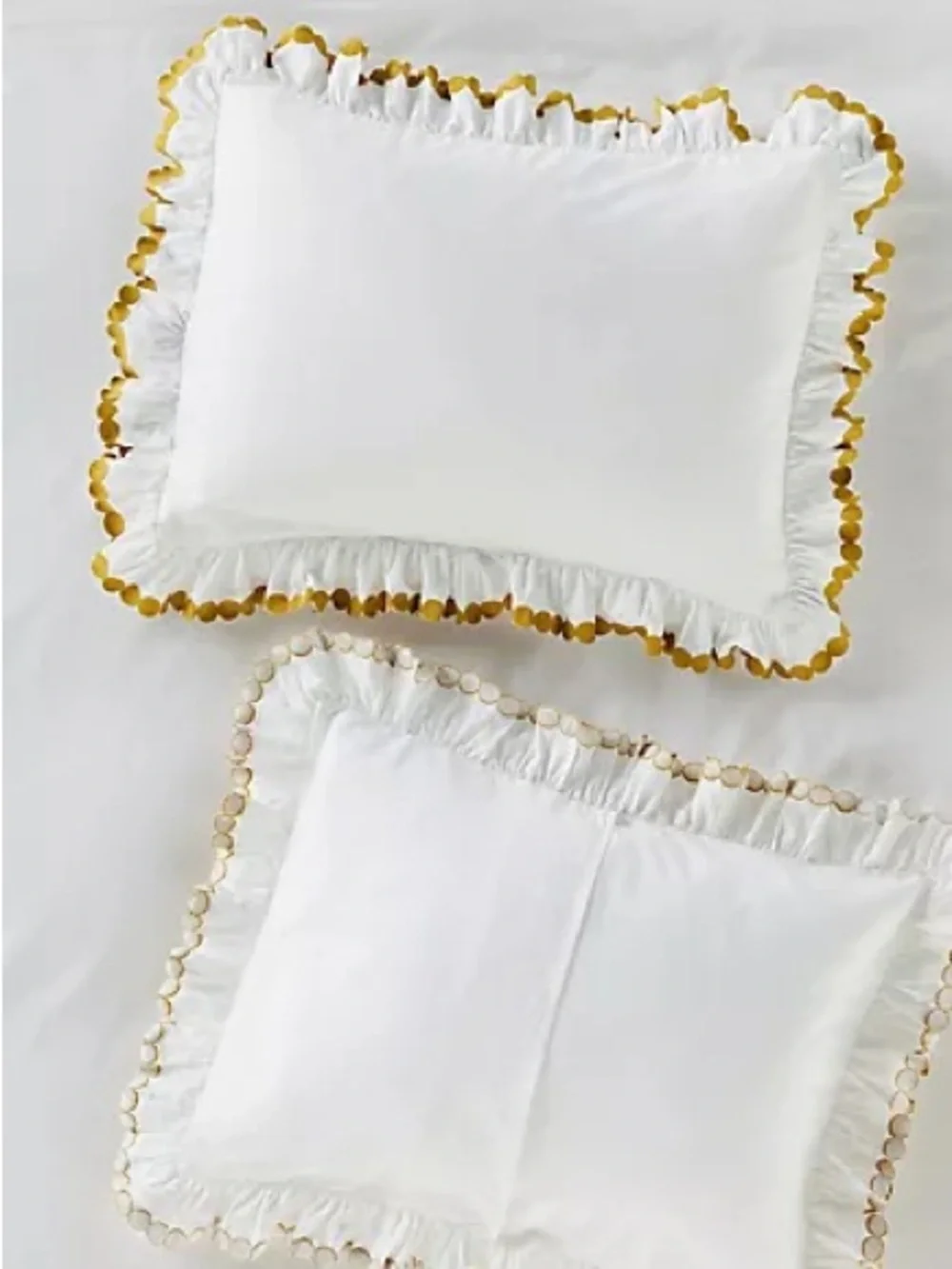Maeve Liet Cotton Sateen Embroidered Shams